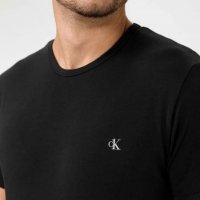 Calvin Klein Underwear Тениска S/S CREW NECK 2PK, снимка 3 - Тениски - 35376871