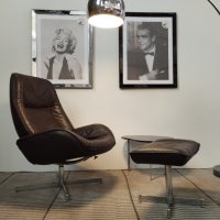 Дизайнерско релакс кресло Roma, снимка 3 - Дивани и мека мебел - 43661060