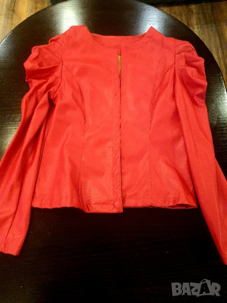 червено късо яке, снимка 1