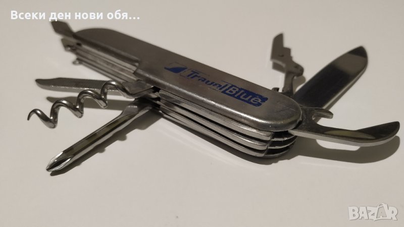 Джобен нож Travel Blue , снимка 1