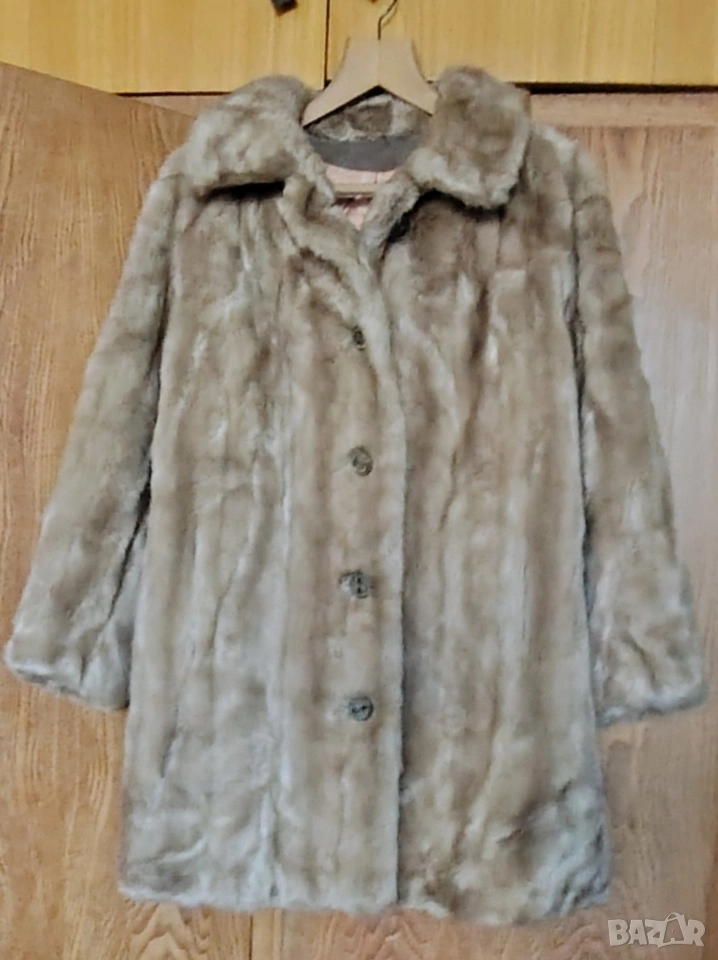 Кожено палто,естествена кожа, снимка 1