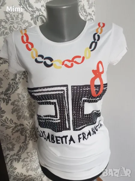 Elisabetta Franchi Тениска S/M, снимка 1