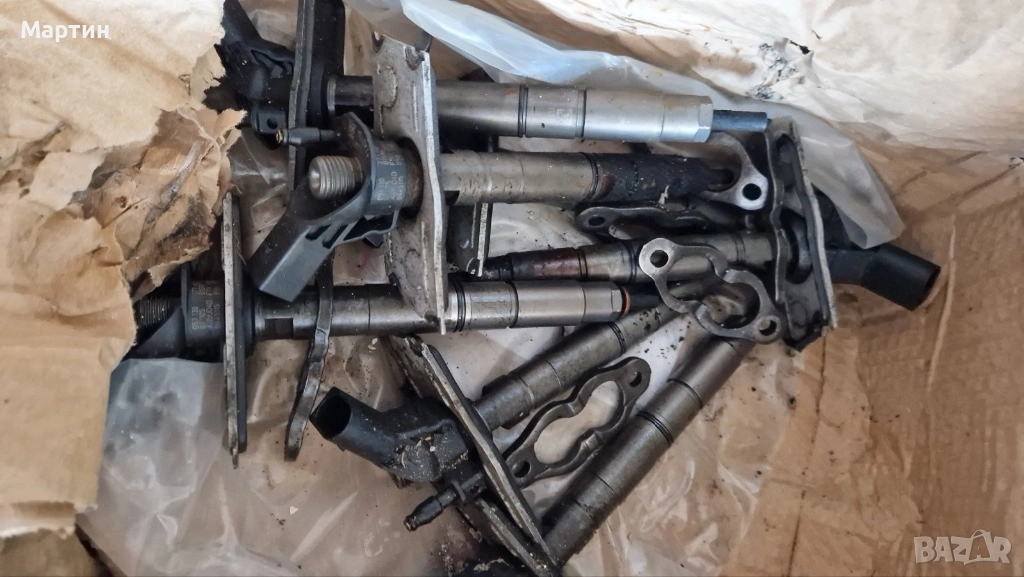 Дюзи 6бр от х5 е70 4.0д ф01 740д , снимка 1