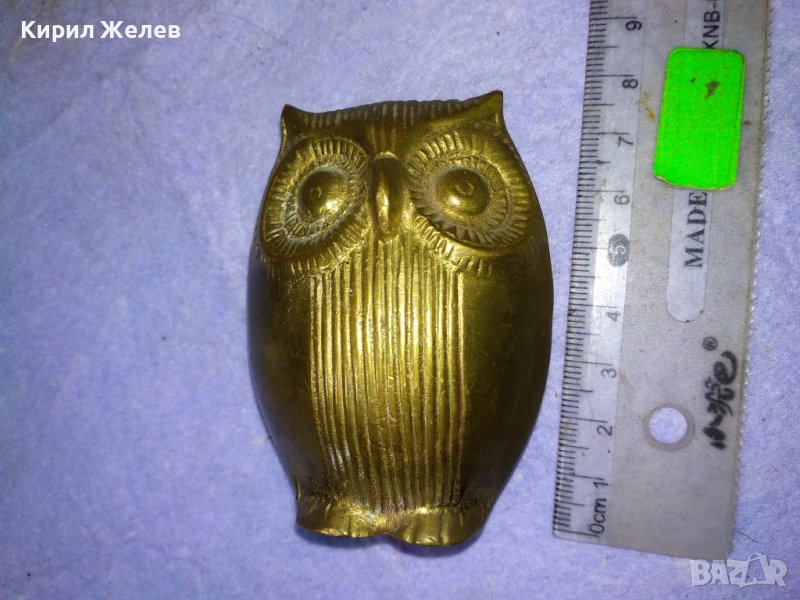 МАСИВНА БРОНЗОВА ФИГУРКА СТАТУЕТКА на БУХАЛЧЕ За ДОМАШНА УКРАСА КОЛЕКЦИЯ 41395, снимка 1