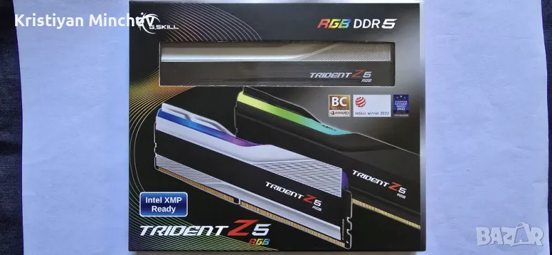 RAM Памет G.SKILL Trident Z5 RGB DDR5 Kit 32GB 6600MT/s, снимка 1