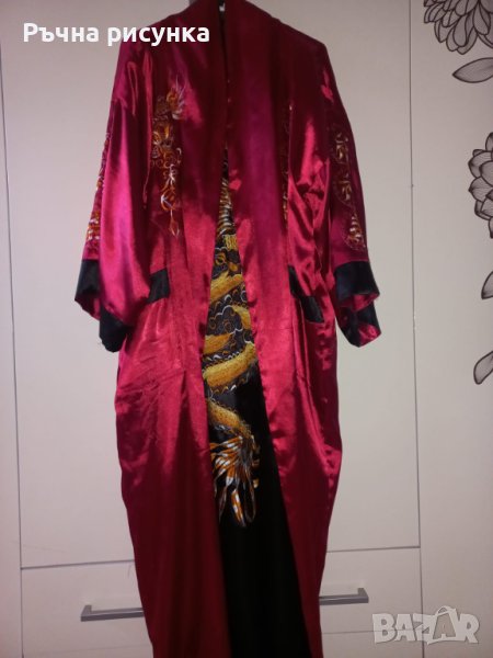 Оригинално японско кимоно с две лица ,универсален размер, снимка 1