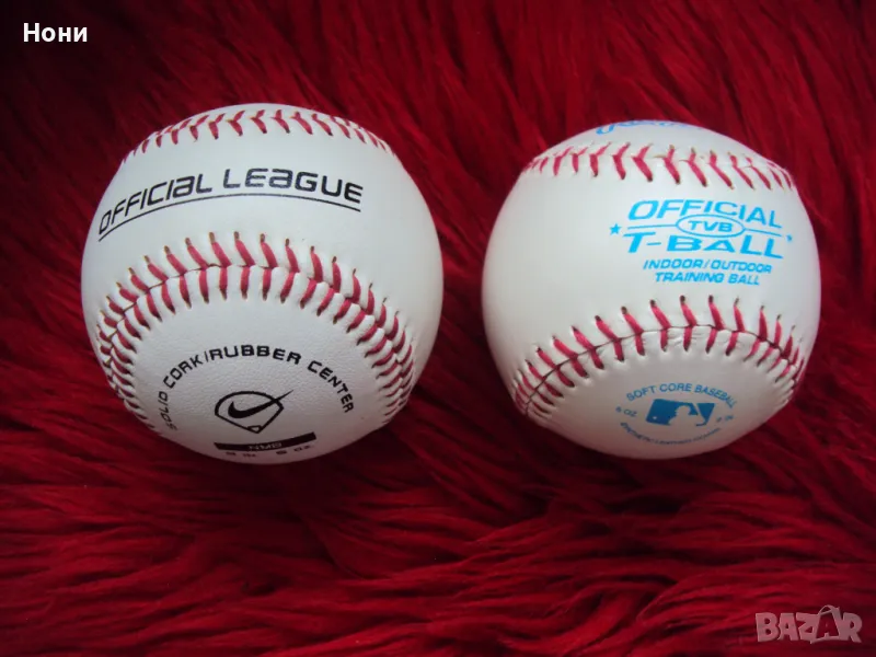 Оригинални топки за бейзбол купени от Америка, снимка 1