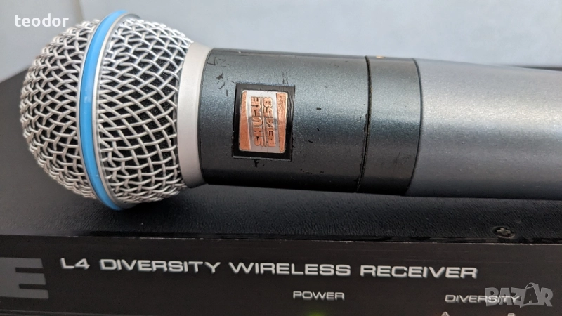 SHURE BETA58 USA 189.00Mhz, снимка 1