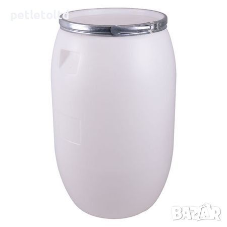 Бидон 120 Л с метален обръч (Български), снимка 1