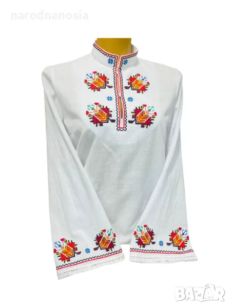 РИЗА С БРОДИРАНА ШЕВИЦА - Модел 18, снимка 1