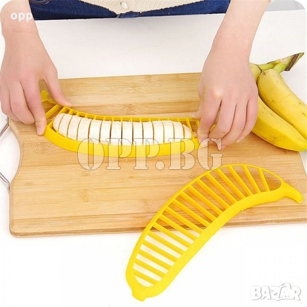 Перфектни резенчета банан с Banana Slicer, снимка 1