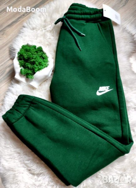 💚WANG уникално памучно ватирано зелено дамско долнище💚, снимка 1