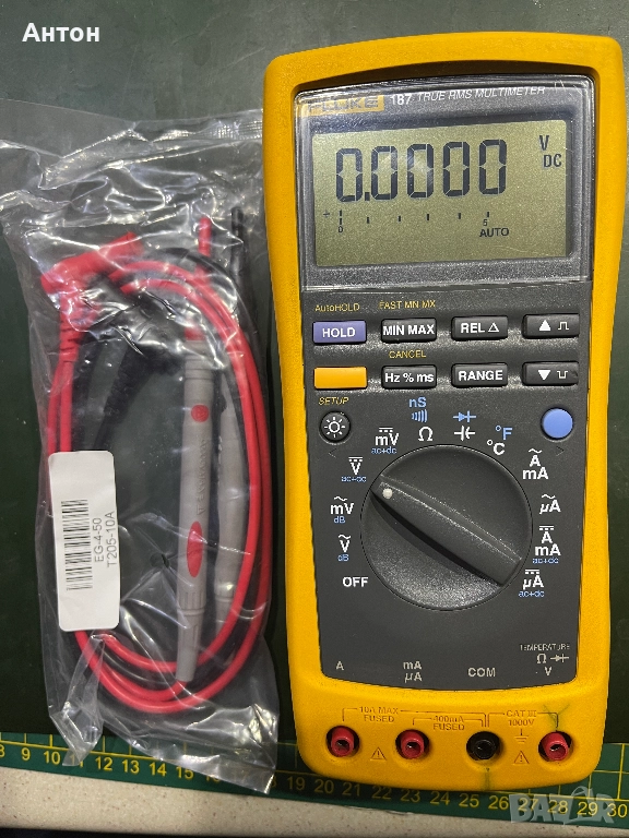 Мултимер FLUKE 187 true rms, снимка 1