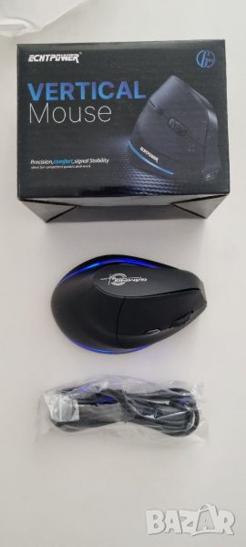 Gaming вертикална оптична мишка, снимка 1