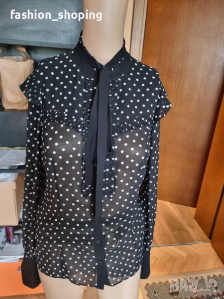 Дамска риза на точки Karen Millen, ,размер S, снимка 1