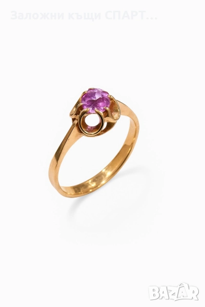 Златен пръстен-3.76гр., снимка 1