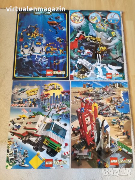 Стари големи постери от Lego System - Лего Систем, снимка 1
