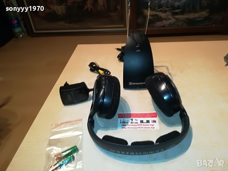 sennheiser-комплект безжични слушалки 0106221108, снимка 1