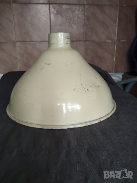 метален рефлектор,отражател на лампа, снимка 1