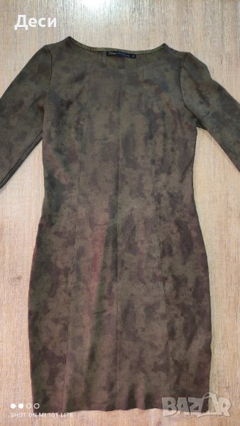 рокля имитация на кожа, снимка 1