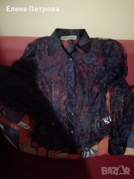 Дантелена риза размер 38, С размер, снимка 1