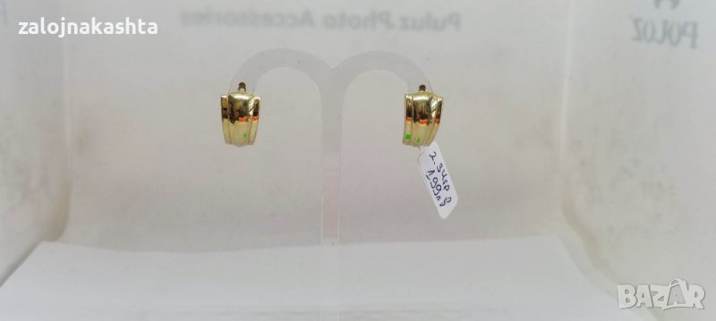 Златни обеци-2,34гр/14кр, снимка 1