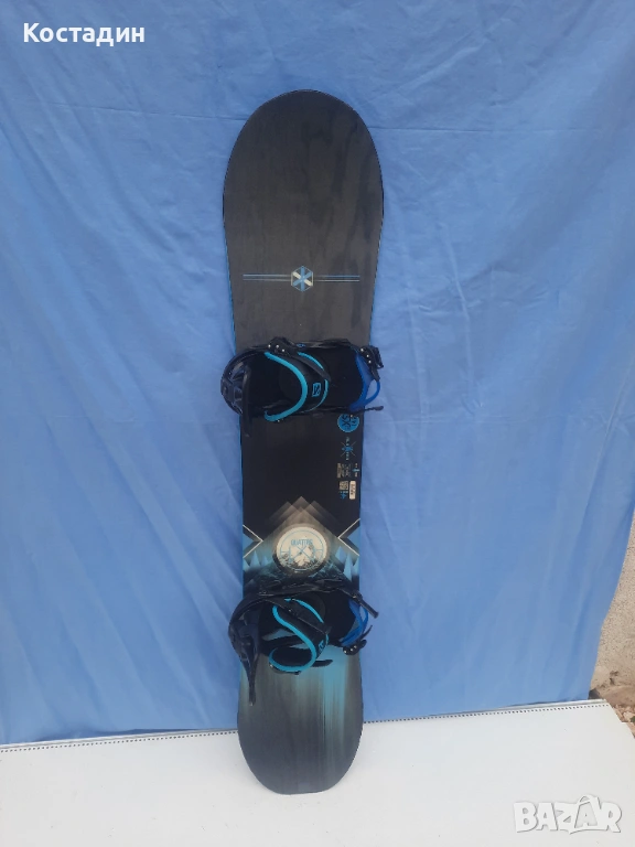 Сноуборд 142см. SALOMON QUATTRO с автомати, снимка 1
