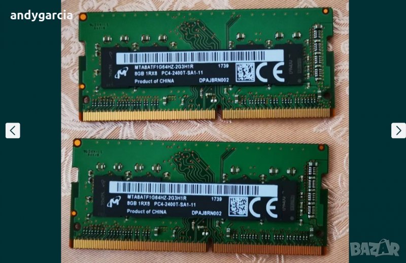 16GB DDR4/16GB DDR3L KIT SODIMM PC3 PC4 рам памет лаптоп КИТ комплет, снимка 1