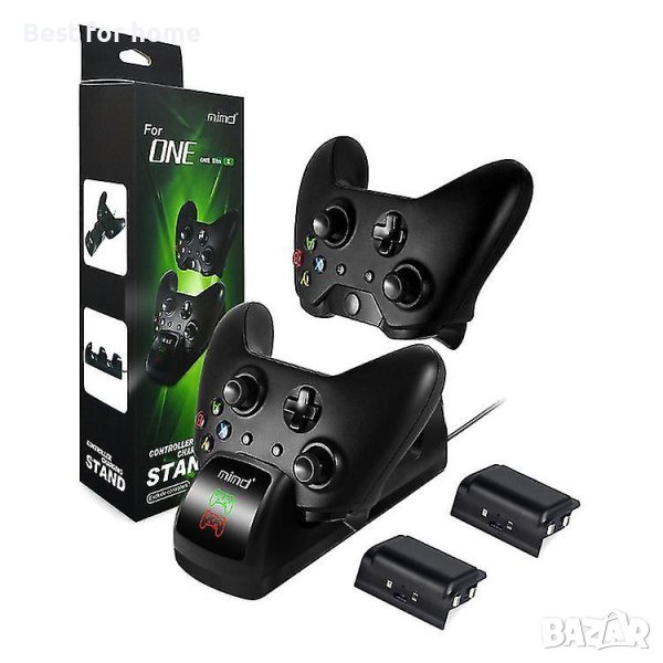 Докинг станция + 2 бр. батерии за Xbox One/xbox Series X/s, снимка 1