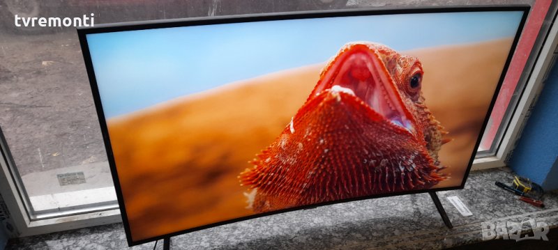 Телевизор LED Smart Samsung, Извит, 55" (139 cм), 4K Ultra HD, снимка 1