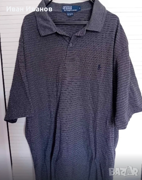 Оригинална фланелка с яка Polo Ralph Lauren, снимка 1