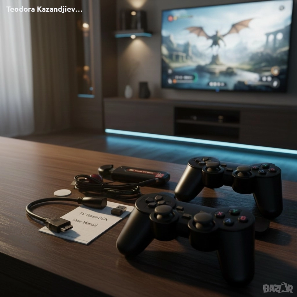 Q9Pro Game TV Stick – Вашият Портал към 49,000+ Игри и 4K Ultra HD Забавление, снимка 1