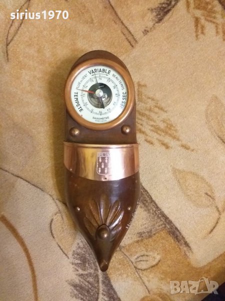 Барометър обувка със стена, снимка 1