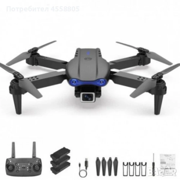 Дрон с две камери DUAL 4K CAMERAS, снимка 1