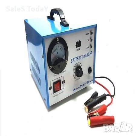 Зарядно за акумулатор Automat, Зарядно за автомобили 100Ah, 12V, 24V, снимка 1