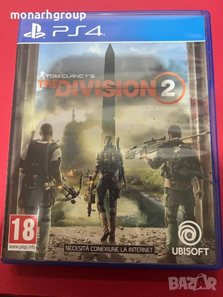 Игра за Ps4 the division 2, снимка 1