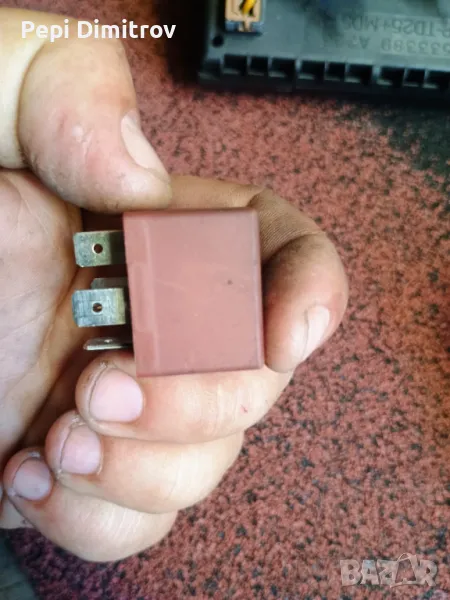 РЕЛЕ G.CARTIER 12V 25A 03612 5 ПИНА RENAULT, снимка 1