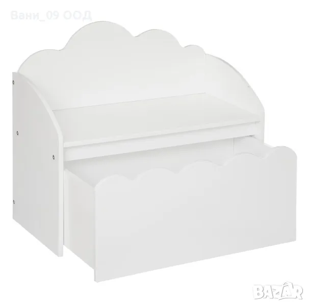 Детска пейка-ракла "Бяло облаче", снимка 1