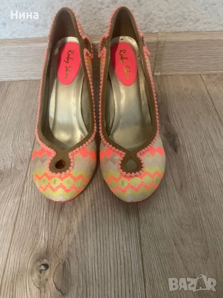 Дамски обувки на восок ток, снимка 1