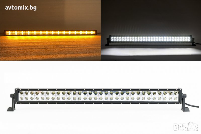 LED BAR Лед Бар диоден Прожектор 80см 180W CROSS DRL, снимка 1