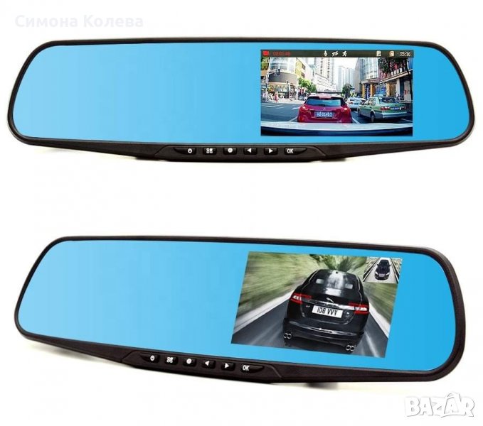 ✨ Видеорегистратор тип огледало за задно виждане DVR JPG 1080 P , снимка 1