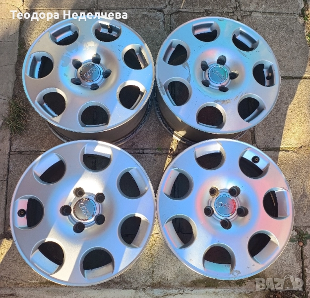 16" 5х112 оригинални джанти за Ауди, снимка 1