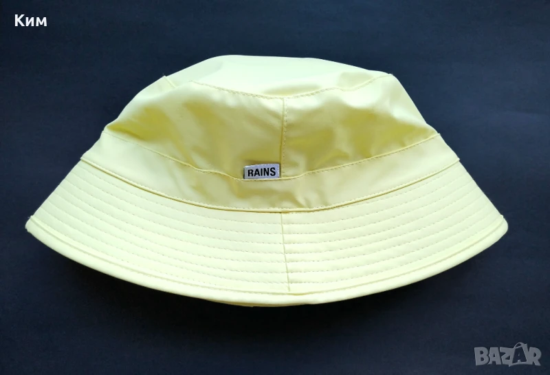 Шапка идиотка RAINS жълта , снимка 1