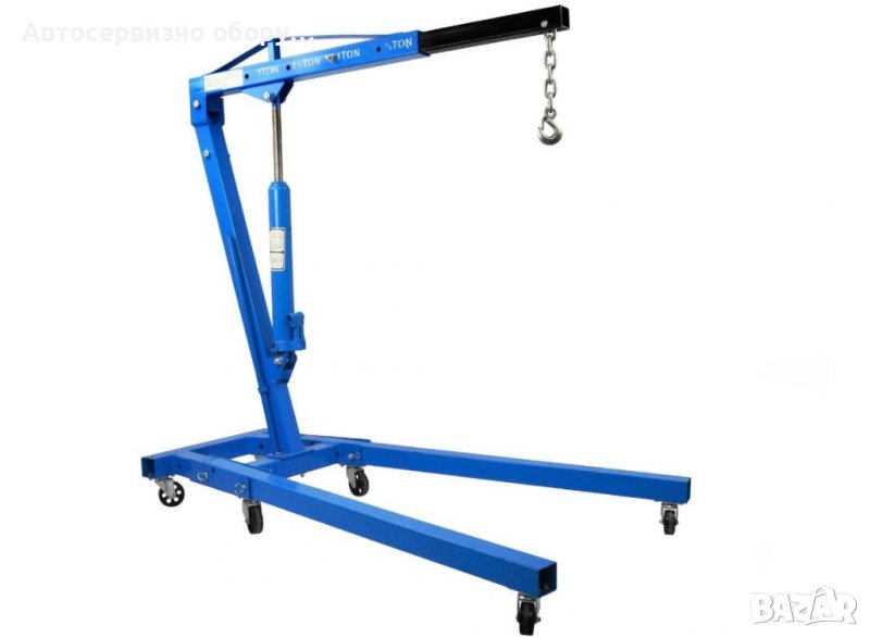 Кран за повдигане на двигатели 2t Четири позиции на стрелата, снимка 1