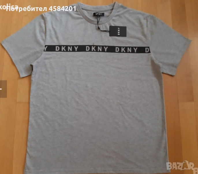 НОВА мъжка тениска DKNY, размер XL. ОРИГИНАЛНА! С ЕТИКЕТ!, снимка 1