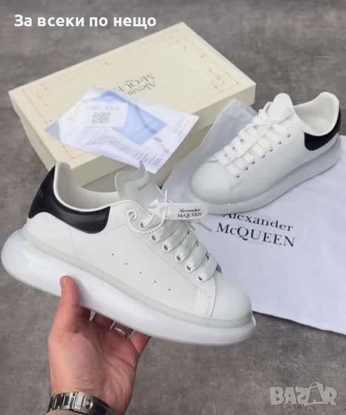 Alexander McQueen Дамски Бели Маратонки👟Дамски Спортни Обувки Александър Макуин Код P1022, снимка 1