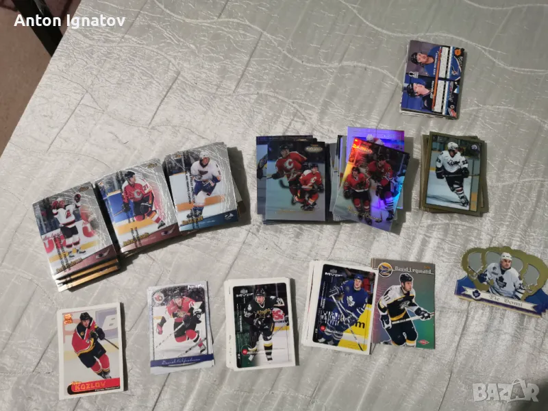 Колекционерски карти с хокеисти 1217 бр , снимка 1