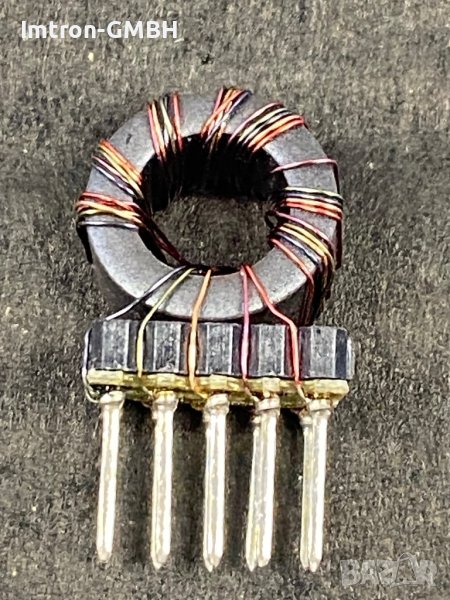 Дросел с намотка 2Х5 2,54мм, снимка 1