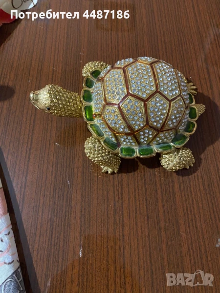 Костенурка за бижута, снимка 1