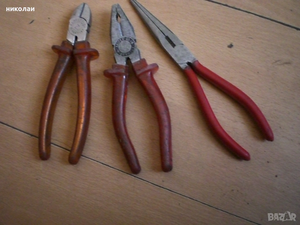 knipex клещи комплект 35 лв оригинални, снимка 1